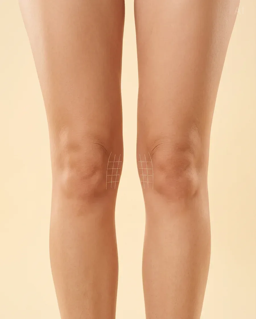 Knie (Innenseite), Fett-Weg-Behandlung